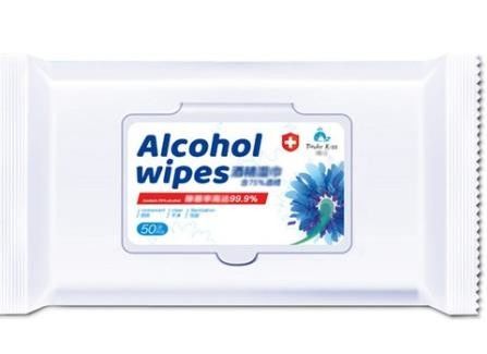 Niet Geweven 75% de Antibacteriële Natte Alcohol/het Natte Zuiveren afveegt veegt af