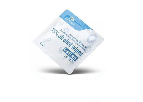 Veegt de veiligheids Persoonlijke Antiseptische 60gsm Desinfecterende Hand af