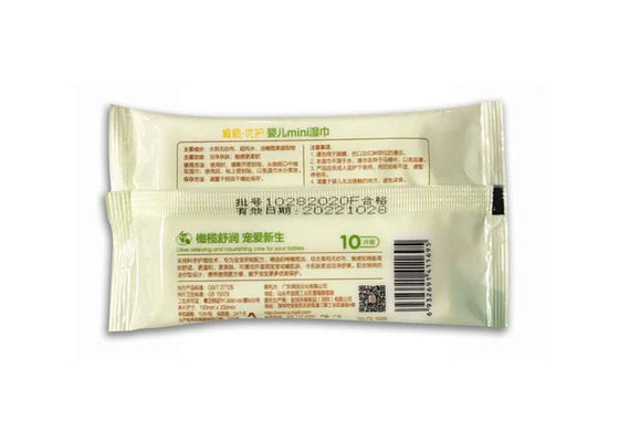 Beschikbare Olive Essence Portable Baby Wet veegt zonder Alcohol af